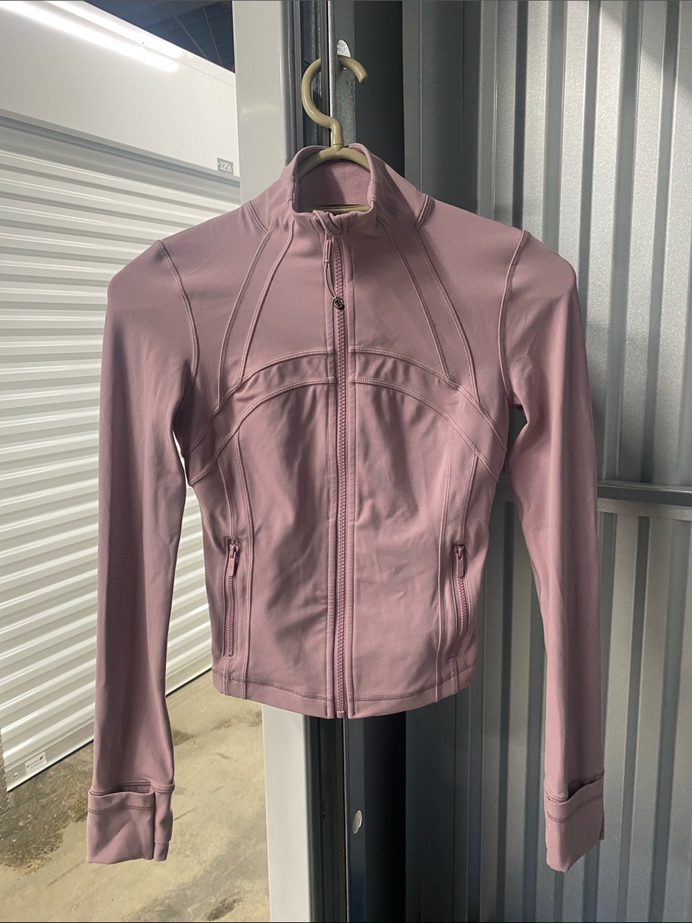 LululemonWomen's Pink Zip-Up Athletic Jacket